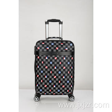 360 degree wheels Printed EVA luggage